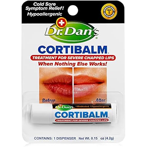 Dr. Dan's Cortibalm - Healing Lip Balm for Severely Chapped Lips Cover