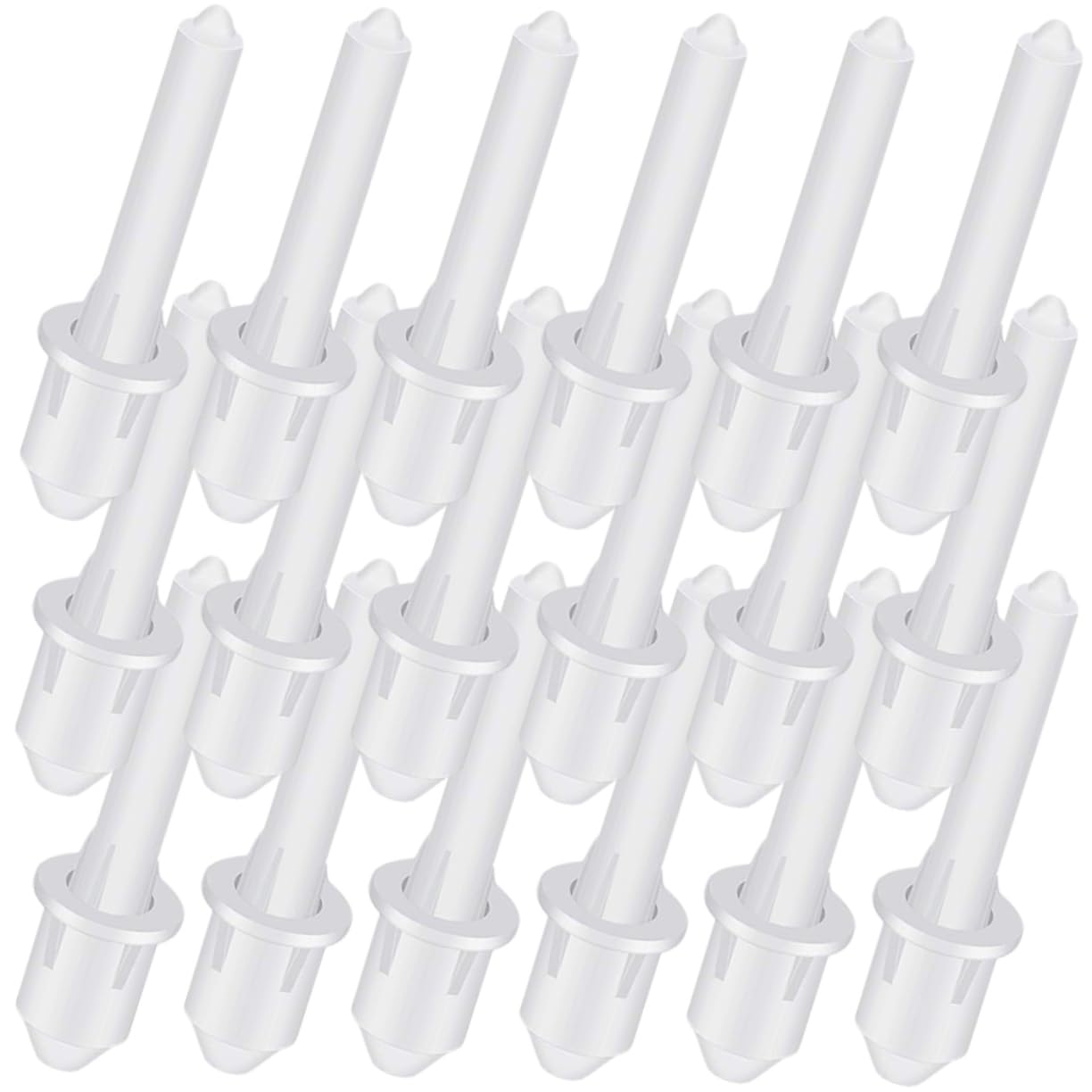 Gadpiparty 400pièces Goupilles De Réparation Plastique Pour Volets Accessoires De Remplacement Pour Volets Et Fenêtres Outils Pratiques Pour Réparations Domestiques