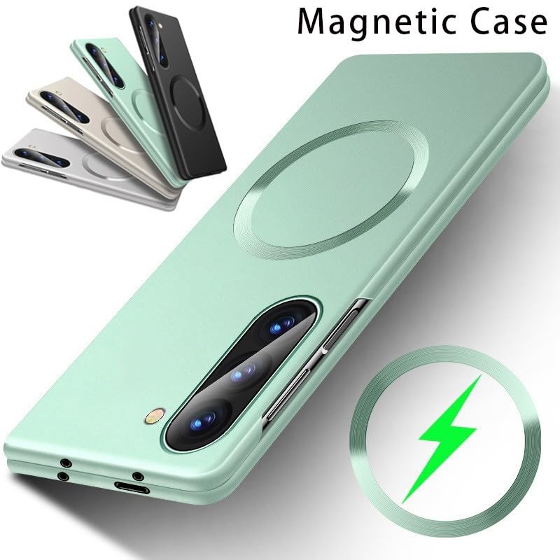 Étui rigide magnétique de qualité supérieure Samsung Galaxy Z Fold 3 noir