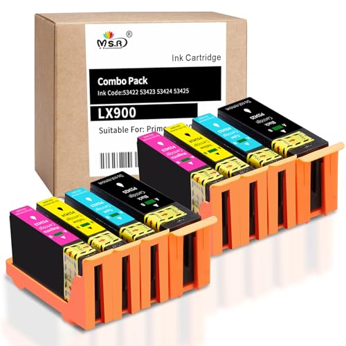 Encre Primera LX900 pour impression d'étiquettes lot de 8 MS.R