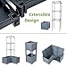 GREEN MOUNT Raised Garden Bed Planter Boxes with Trellis for Climbing Vegetables Plants Tomato Cage