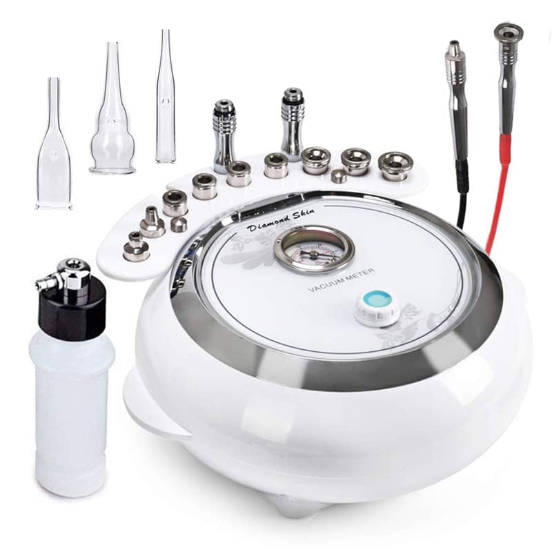 3 in 1 Diamond Microdermabrasion Machine Professional Facial Micro Dermabrasion Skin Care Peeling Blackheads Removal for Home & Salon Studio