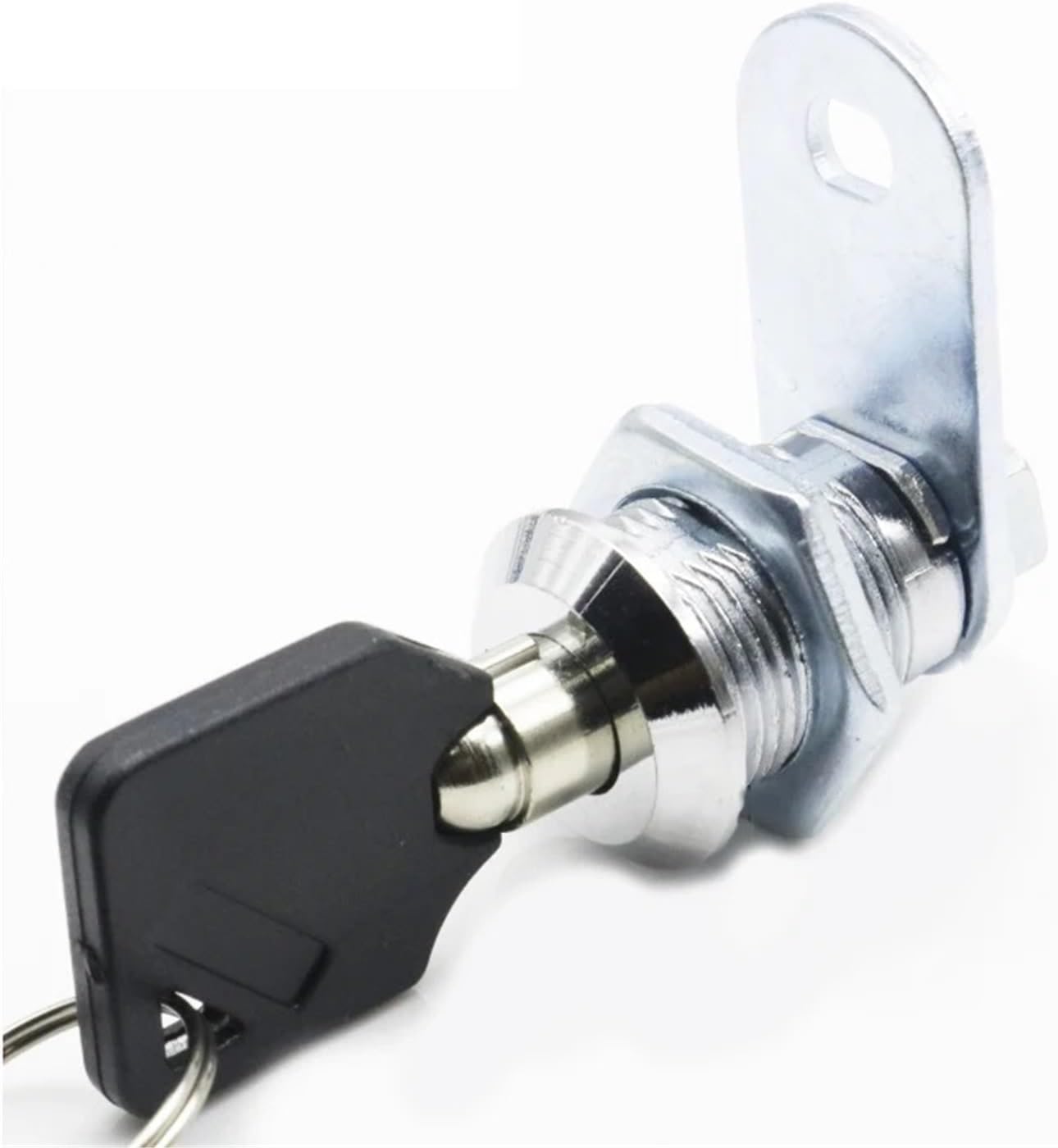 Tubular Cabinet Cam Lock for Drawer Mailbox Tool Box Game Machine Furniture Hardware MMS348 1Pcs(Key Different X 16mm)