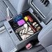 SHAOHAO for 2025 2026 Nissan Frontier Center Console Organizer Tray 2022-2025 2026 Nissan Frontier (S/SV/Pro-X/Pro-4X/SL) Console Tray Frontier 2023 2024 2025 2026 Accessories Armrest Box Organizer