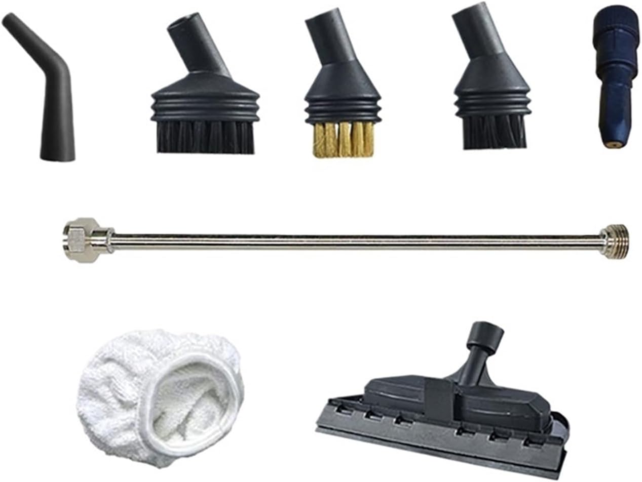 Steam Engine Brush For 8mm Cleaner Nozzles Big Nylon Clean Brushes Replacement Mop Head Threaded ﻿Glass Scrape Wiper