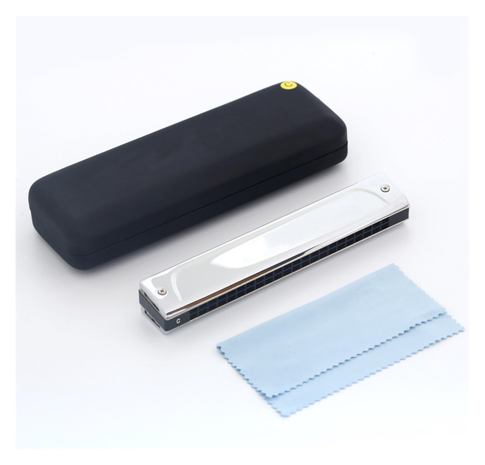 Mundharmonikas Professionelle Polyphone Mundharmonika Mit 22 Löchern. Professionelles Mundharmonika-Musikinstrument