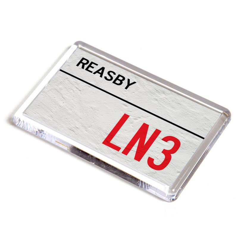 FRIDGE MAGNET - Reasby LN3 - UK Postcode