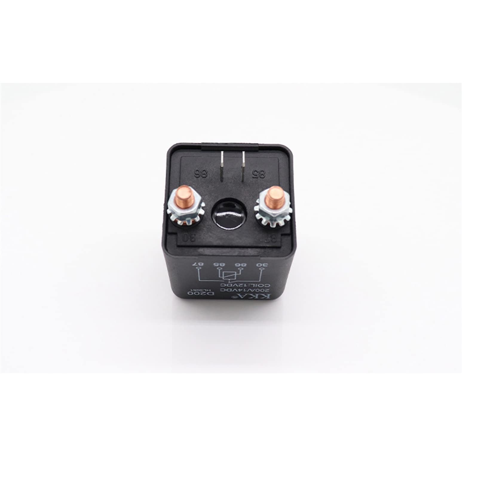 Relé de aislamiento de coche de alta corriente D200, interruptor de alimentación de 4 pines, relé aislador de batería Dual, arranque de encendido/apagado, piezas de repuesto for automóvil 200A 40V