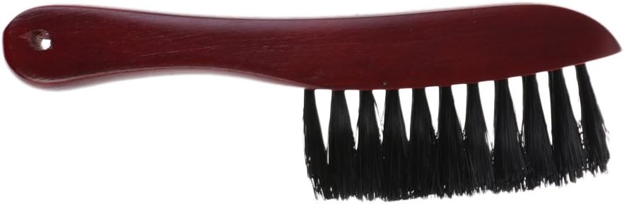Wood Handle Horse Hair Rail Brush Snooker/Pool Table Cleaner Tool