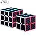 Produktbild Maomaoyu Speed Cube Carbone 2x2x2 + 3x3x3 Autocollant de Carbone Fibre Rubix Magico Cubo Puzzle Twist Giocattolo