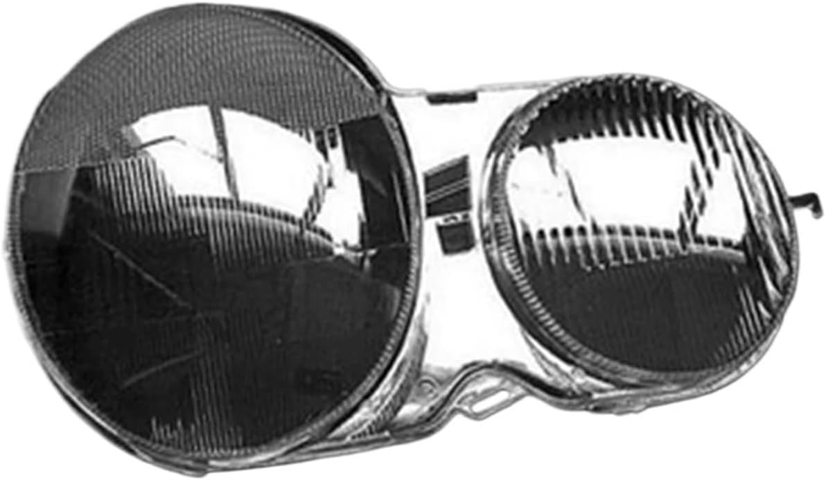 Compatible for Mercedes Benz W210 E200 E220 E230 E350 1995~2000 Transparent Lampshade Lamp Shade Front Headlight Shell Headlamp Cover(Right)
