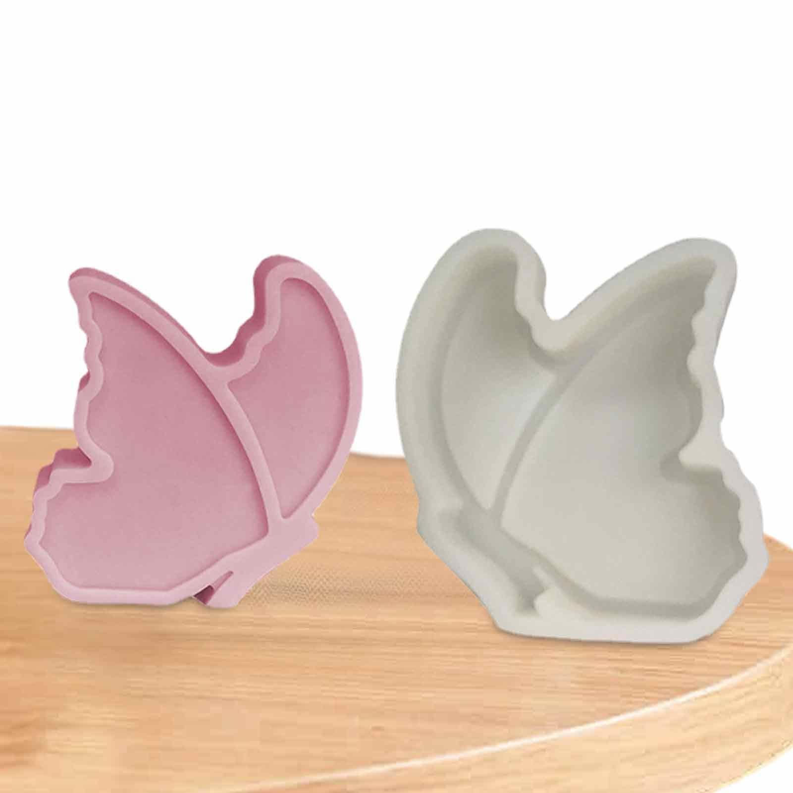Schmetterlings-Silikonform - Backofenfest, Für Kuchen, Eis, Schokolade & Seife, Antihaftbeschichtet