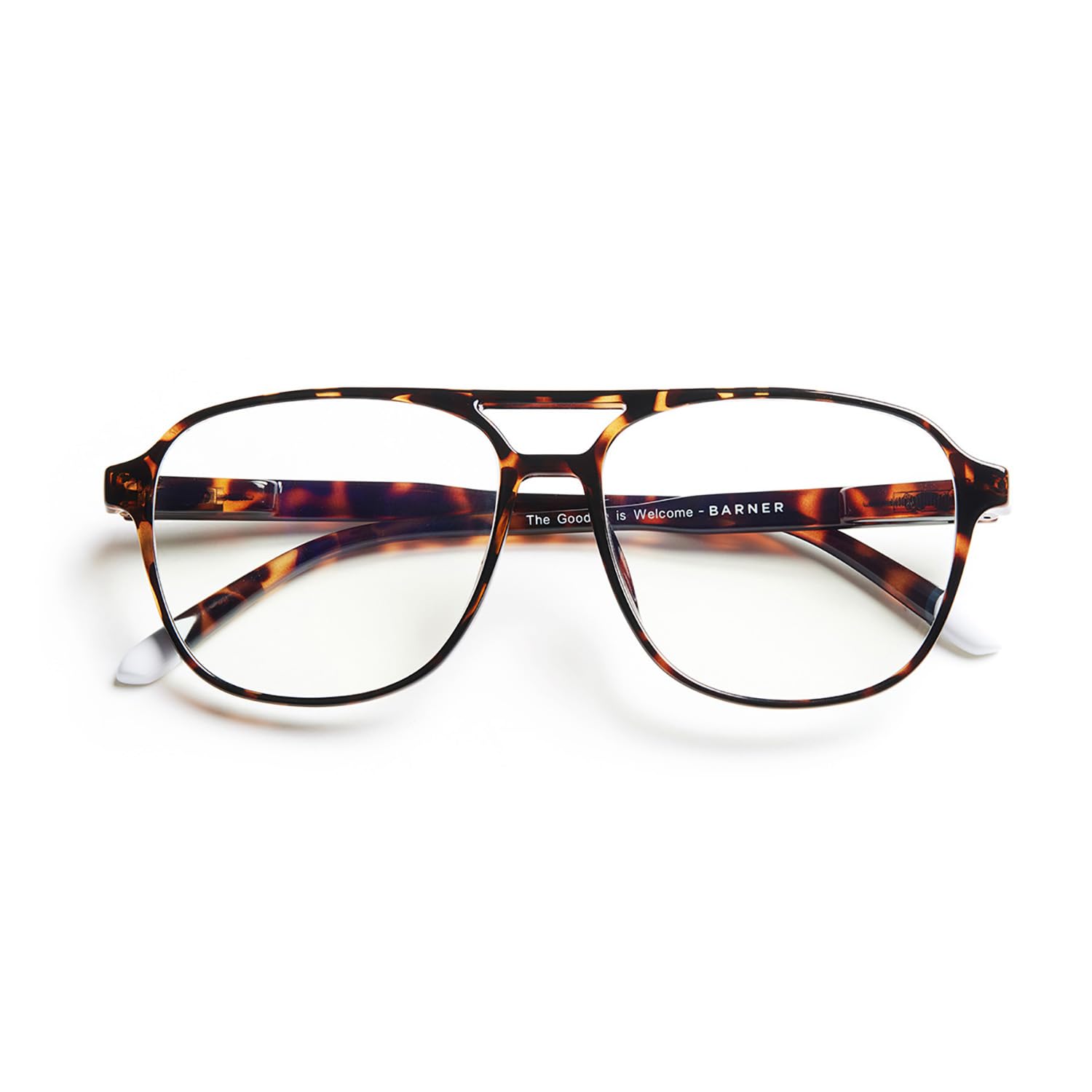 BARNER Designer Blaulichtfilter Brille - Lesebrille & Computerbrille 0–3,0 Dioptrien, für Damen & Herren, Unisex (Brad - Tortoise +1,00)