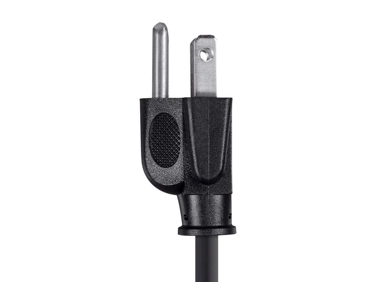Monoprice 3-Prong Power Cord - 3 Feet - Black (6-Pack) NEMA 5-15P to IEC 60320 C13, 16AWG, 13A, Works with Most Pcs, Monitors, Scanners, and Printers