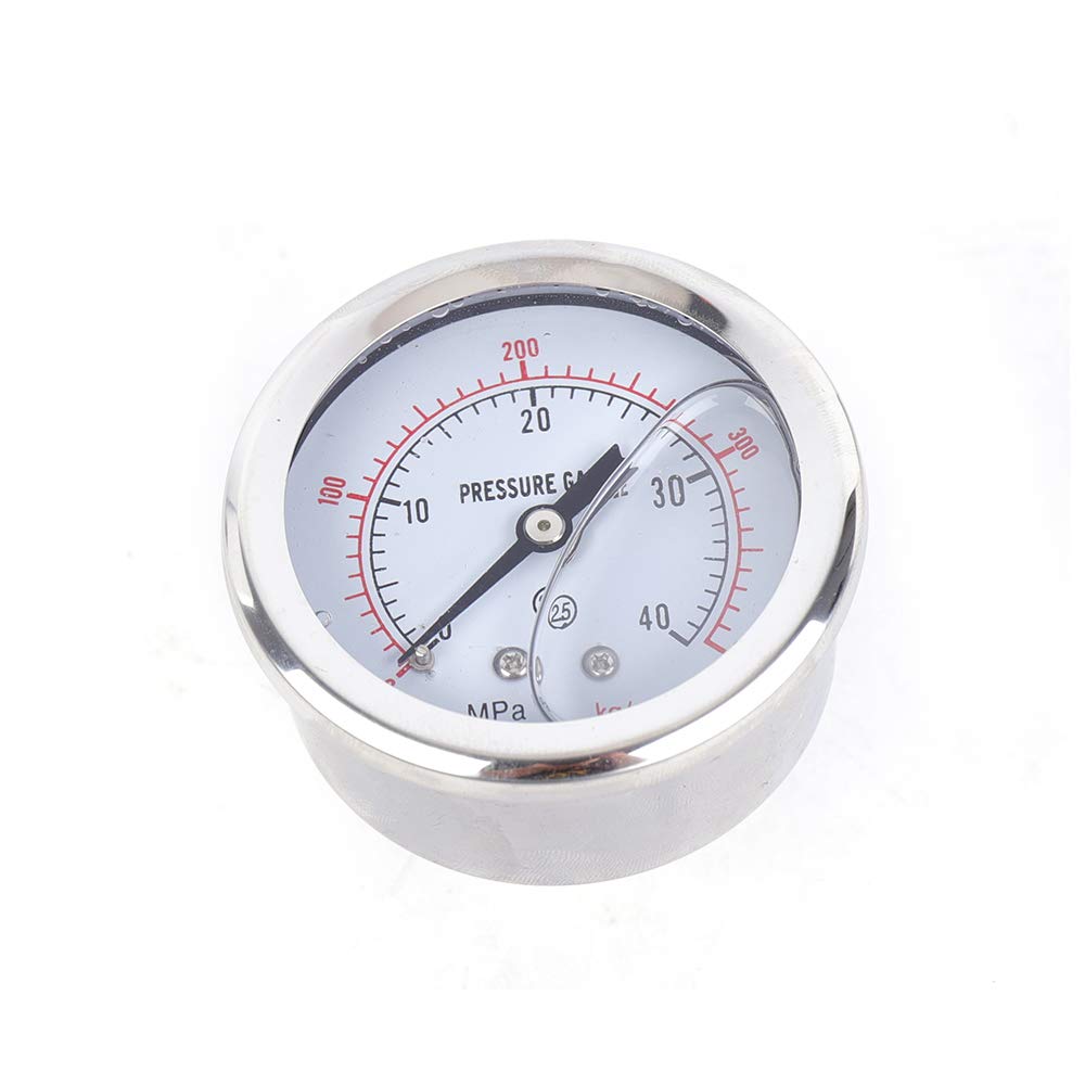 Kit de presión de nitrógeno hidráulico, kit de prueba de manómetro hidráulico, sistema de carga de acumulador de nitrógeno hidráulico y kit de prueba de presión de 100/250/400 bar con 3 manómetros,