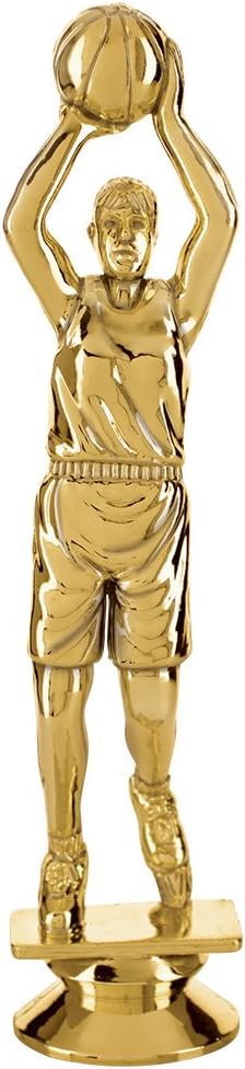 Crown Awards 6" Gold Girls Basketball Trophies - Basketball Figure Trophy