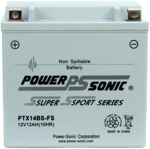 PTX14BS-FS 12V 12AH 150 CCA - Batería de plomo ácido sellada