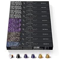 CAPSULE NESPRESSO ORIGINALI - Selezione Intense con Caffè Decaffeinato da 100 Capsule Nespresso...