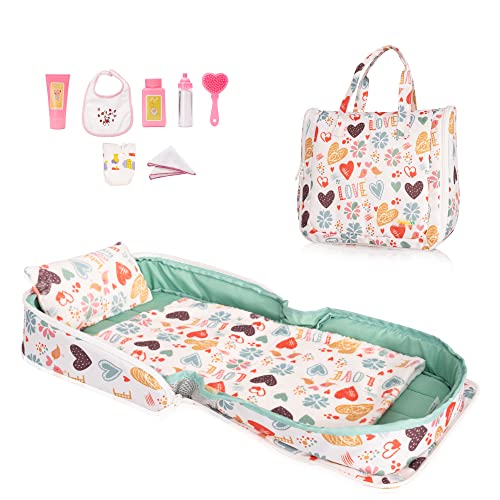 HappyVk - Cama de muñeca para bebé, diseño de Amor