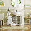 kleankin-Mueble-para-Debajo-del-Lavabo-Armario-de-Suelo-para-Bano-de-Madera-con-2-Puertas-y-Estante-Interior-Ajustable-Estilo-Moderno-Carga-40-kg-60x30x60-cm-Blanco kleankin-Mueble-para-Debajo-del-Lavabo-Armario-de-Suelo-para-Bano-de-Madera-con-2-Puertas-y-Estante-Interior-Ajustable-Estilo-Moderno-Carga-40-kg-60x30x60-cm-Blanco