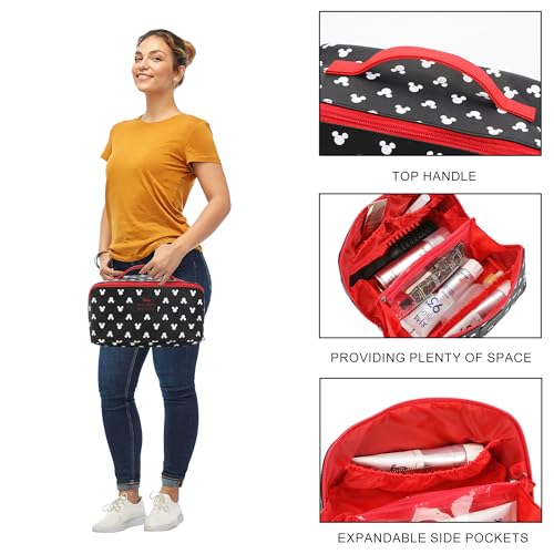 Disney Mickey Mouse Ears All-Over Print 23.5 CM Black Cosmetic Bag2