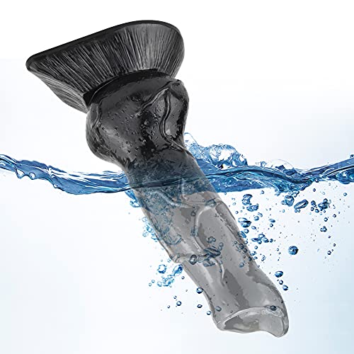 Romi Animal Penis 7.3" Realistic Wolf Dildo Big Size Cock Anal Plugs Artificial Sex Toys (Black) #TOP7