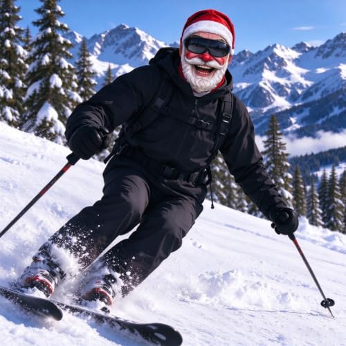 Ski Mask for Men,Old Man Ski Mask 3D Printed Full Face Balaclava,D_01 - image 4
