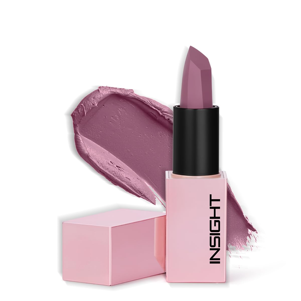 Insight Cosmetics Prime Matte Lipstick | Infused with Hyaluronic Acid & Rosehip Oil | Long-Lasting Satin Matte Finish | Hydrating & Feather-Light Formula,3.8 gm (Irish Coffee)-image-13
