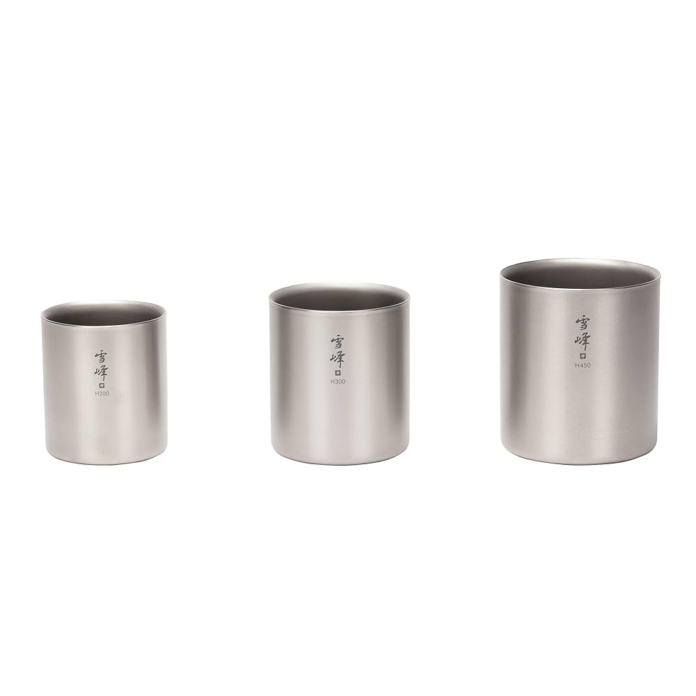 バーベキュー・調理用品 peak Titan Stacking Mugs <Full set> Stacking Mug Set - Snow Peak | Snow Peak