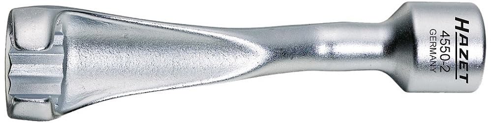 HAZET 4550-2 119 mm 12-punktowy klucz liniowy wtryskowy - chromowany