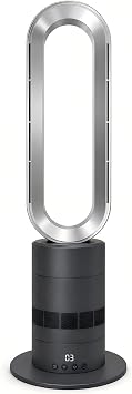 TP18Pro Bladeless Tower Fan and Heater Combo, Gray