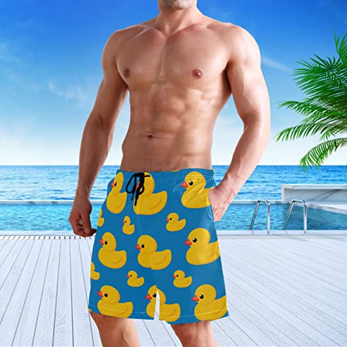 visesunny Fashion Men's Novelty Swim Trunks Quick Dry Swimwear Summer Beach Sports Board Shorts Floral Bathing Suit4