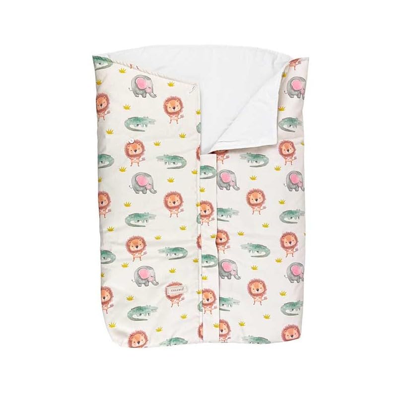 Borsa per navicella universale per bambino, calda e morbida, ideale per l'inverno e l'intrattenimento, compatibile - Jané - Inglesina -Bugaboo -Maxi Cosi (Africa, 0-6 mesi, inverno)