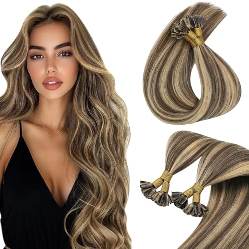 Sunny Hair Utip Hair Extensions Human Hair Dark Brown with