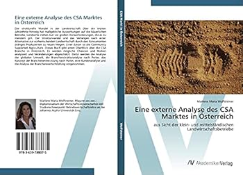 Paperback Eine externe Analyse des CSA Marktes in Österreich [German] Book