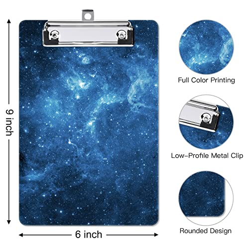 Image of Small Plastic Clipboard 6 x 9 in, Standard A5 Size Fashion Clip Board