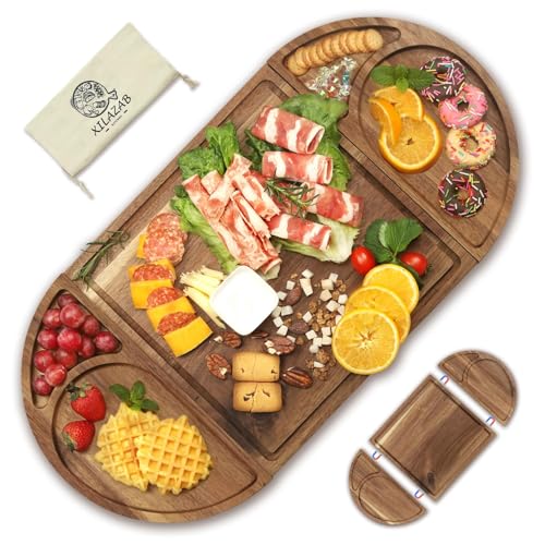 Juego Tabla de Cortar 3 Piezas Madera Acacia miniatura 1
