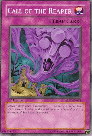reaper of cards yugioh Amazon.com: Yu-Gi-Oh! - Call of The Reaper (ABPF-EN070) - Absolute  Powerforce - 1st Edition