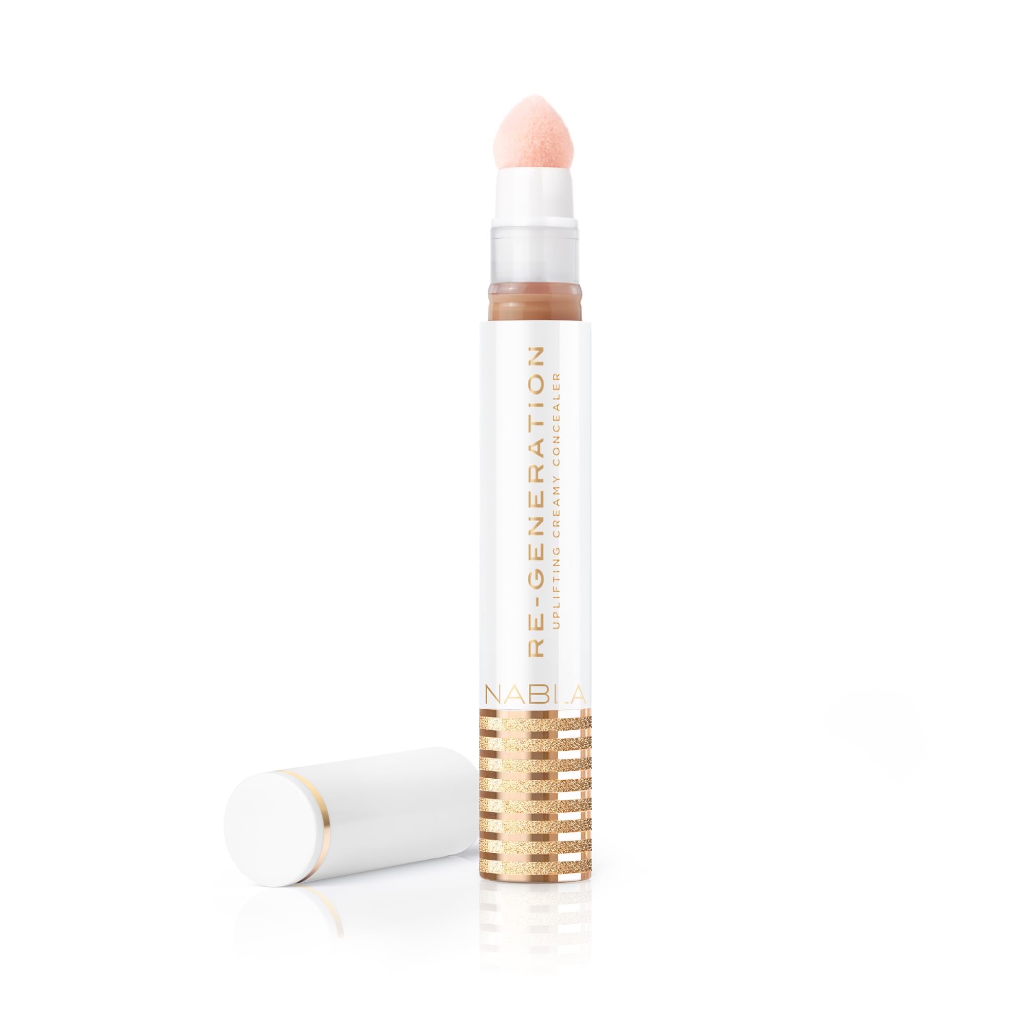 NABLA Correttore Re-Generation Medium Peach | Formula Skincare Anti-Età Liftante con Alta Coprenza a Lunga Durata, Ideale per Occhiaie e Borse | Makeup Professionale Vegano Cruelty-Free.