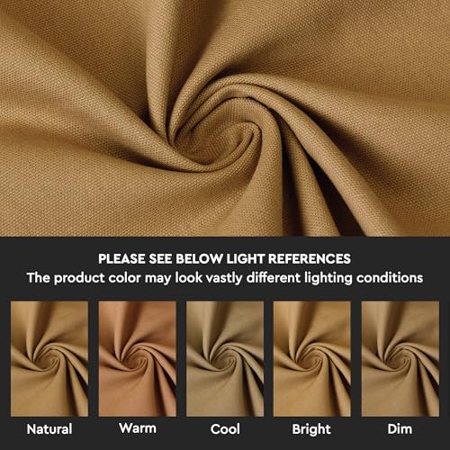 Image of Encasa XO Throw Pillow Covers 16x16 in Set of 5 Mustard | No Inserts | Cotton Pillow Covers for Living Room, Bed, Sofa, Couch | Decorative Cushion Covers with Improved Zipper