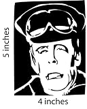 HOT ROD HERMAN Sticker Cut Vinyl Decal