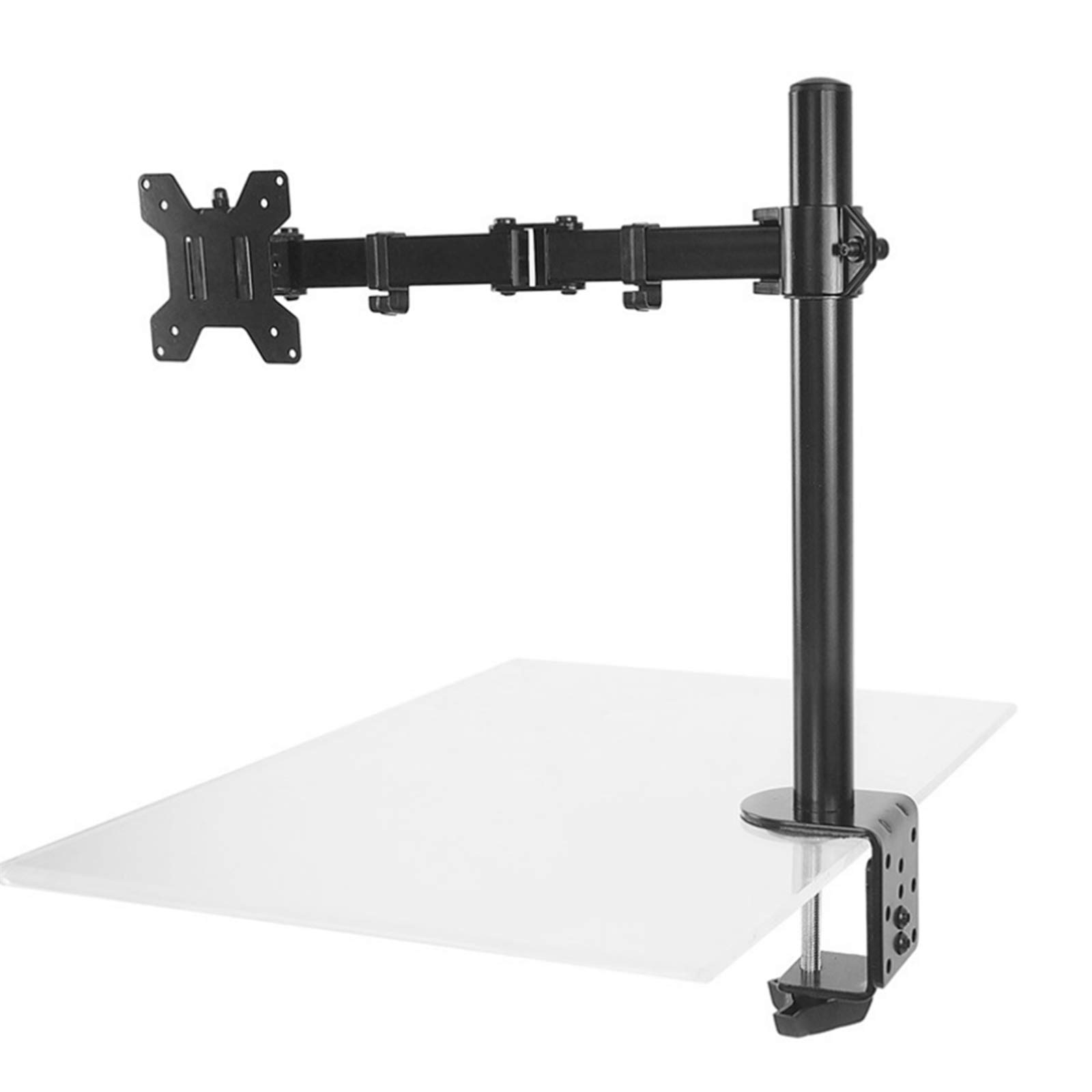 Buy Monitor Arm Stand 1727 Inch Monitor Laptop Stand Vertical And