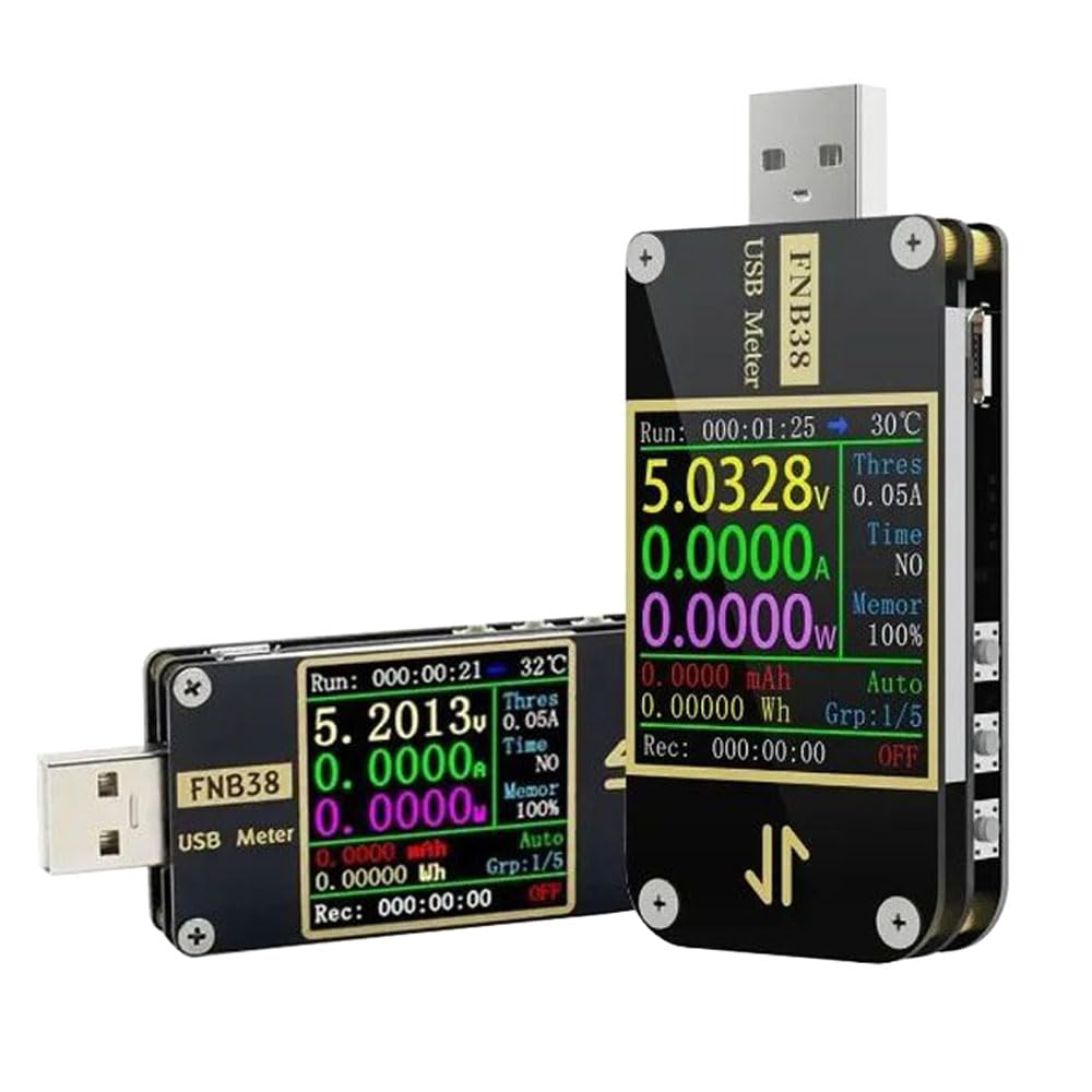 Medidor de Corriente y Voltaje, probador USB QC4 PD3.0 2,0 PPS, Prueba de Capacidad de protocolo de Carga rápida