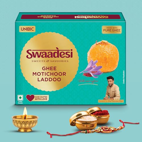 Unibic Swaadesi Ghee Mothichoor Laddoo - Fasting Special - Image 3 thumbnail