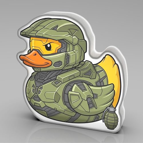 Veilleuse de bureau LED Battle Duck avec fixation murale