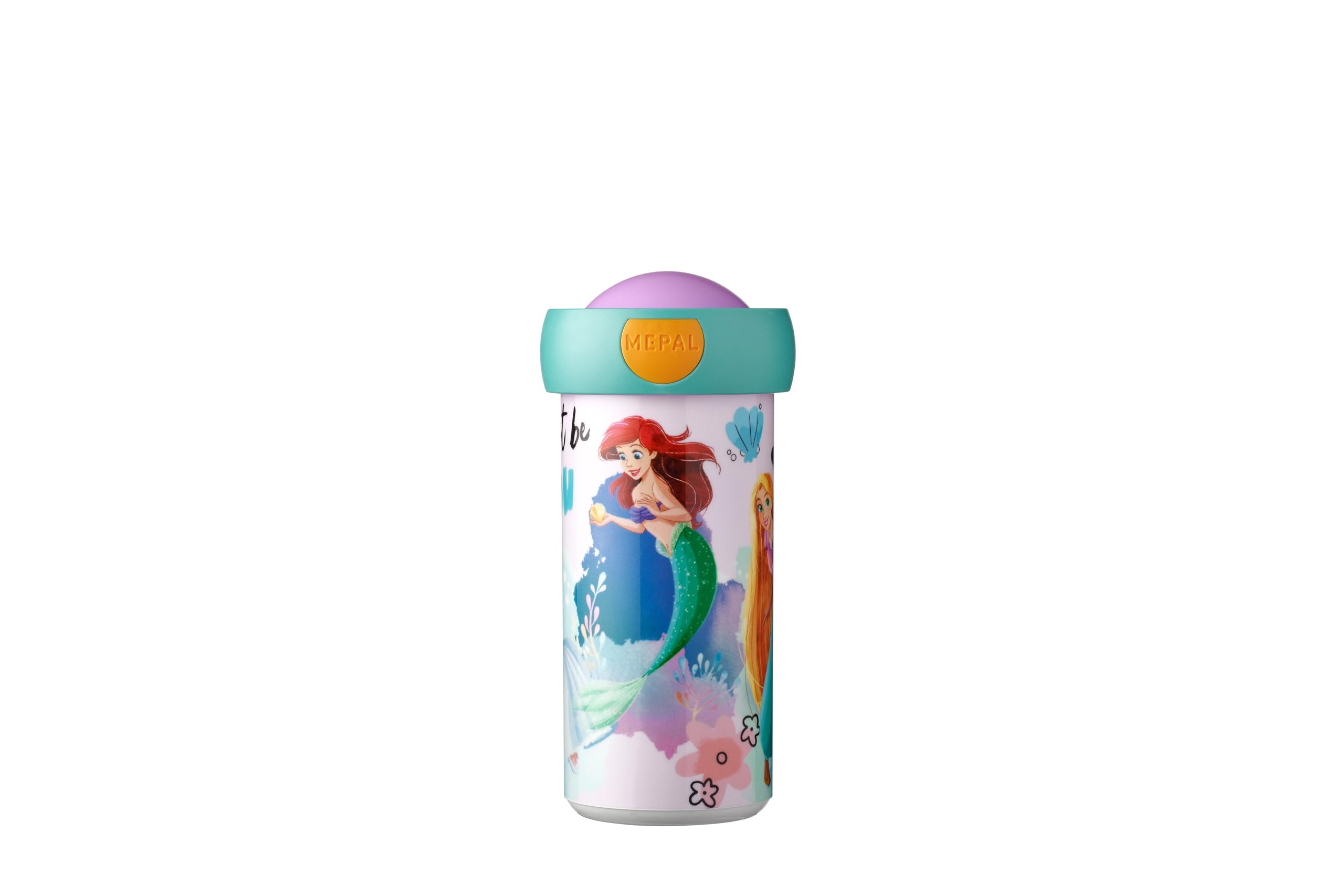 Mepal Disney Princess - School Beaker Campus - Leak Proof School Cup For Children - Reusable Drink Cup - Bpa-Free & Dishwasher Safe - 300 Ml