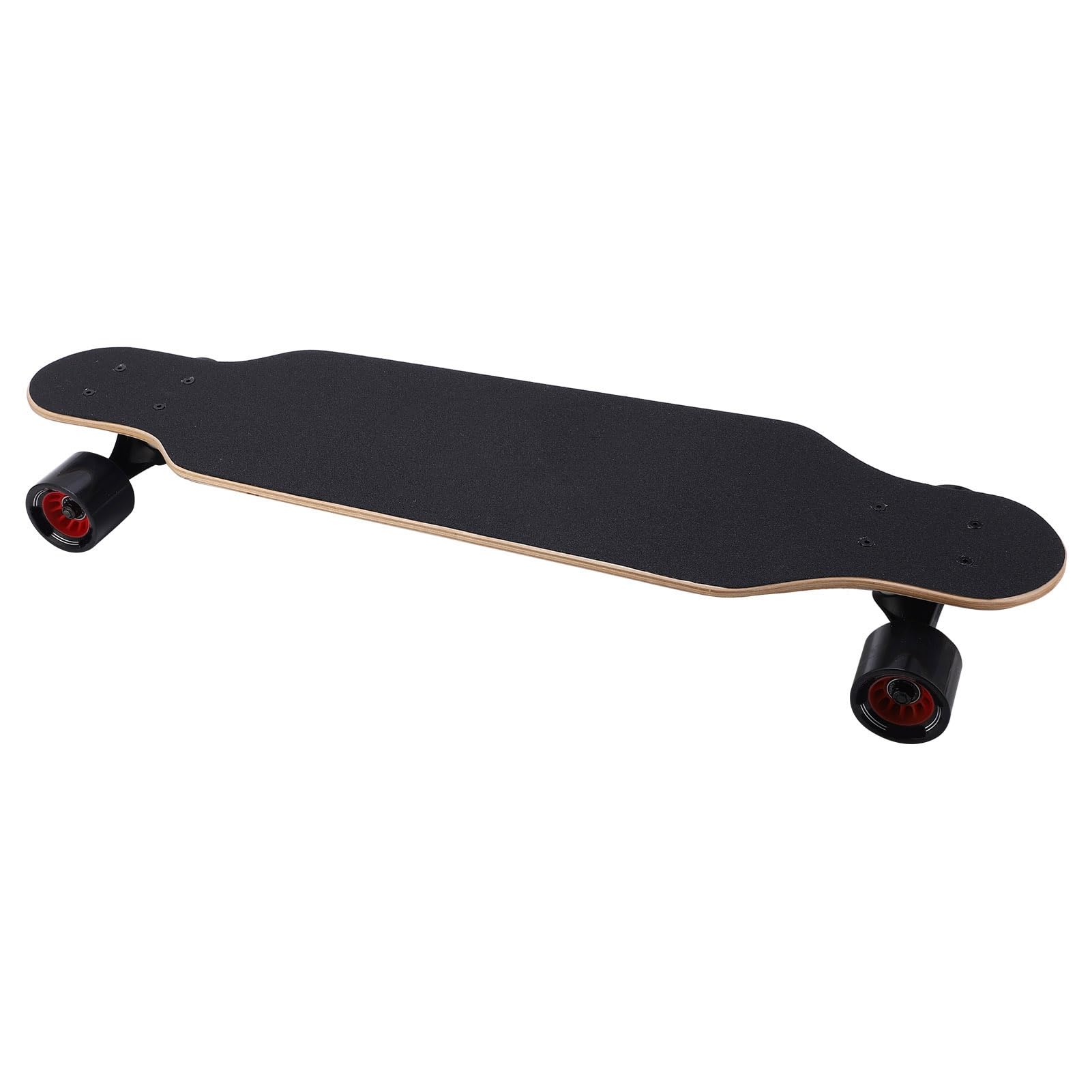 Profesjonalna 8-warstwowa Deskorolka Longboard z Klonu, łożyska ABEC 9 w Kolorze Fioletowym z Wysokimi Elastycznymi Kołami HR 95, Poszerzone 70 Mm, Idealne dla Dorosłych