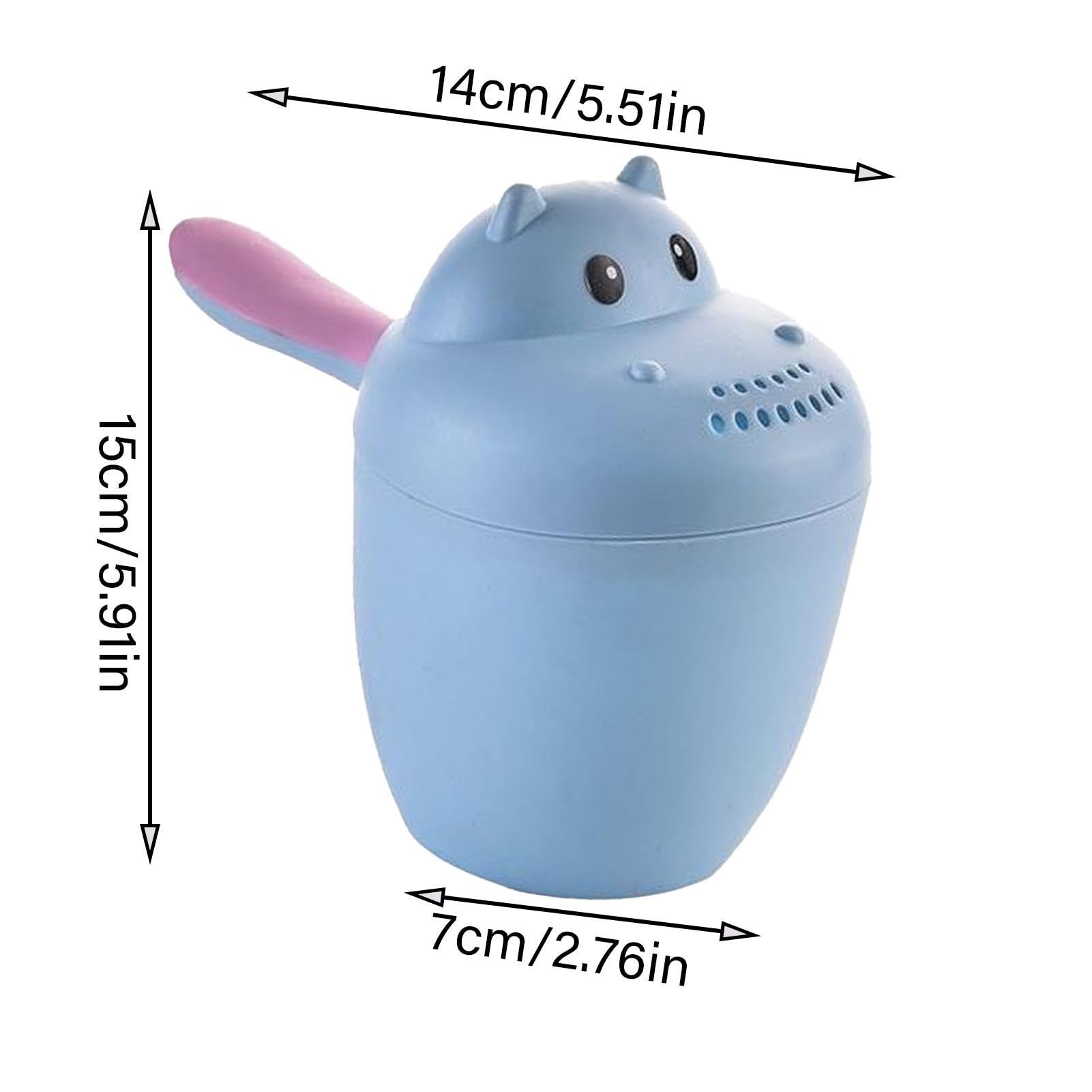 Płukanka do kąpieli dla niemowląt - Kubek do spłukiwania szamponu | Baby Rinse Cup Baby Bath Rinser Wash Hair Cup chroniący oczy niemowlęcia