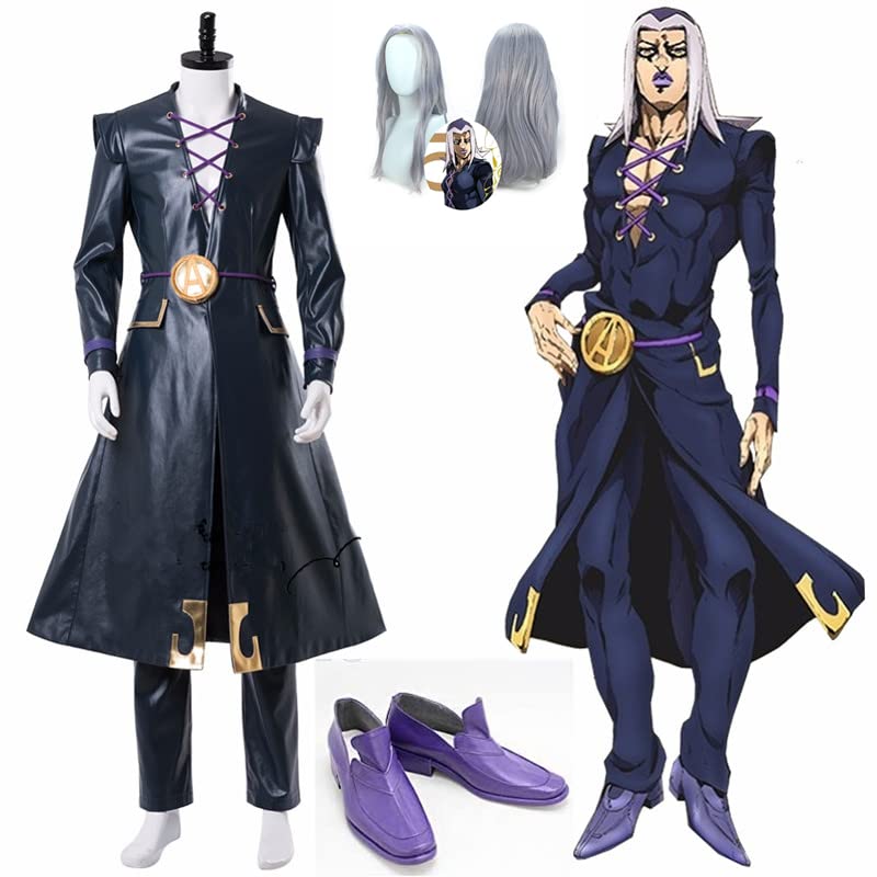 Amazon | レオーネ・アバッキオ コスプレ衣装 +靴 +ウィッグ