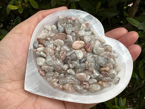 Image of GAF TREASURES 2 oz Lot ThousandLayers Natural Semi Tumbled Gemstone Chips, Crushed Mini Crystals, Undrilled Crystal Chips (Thousand Layers)